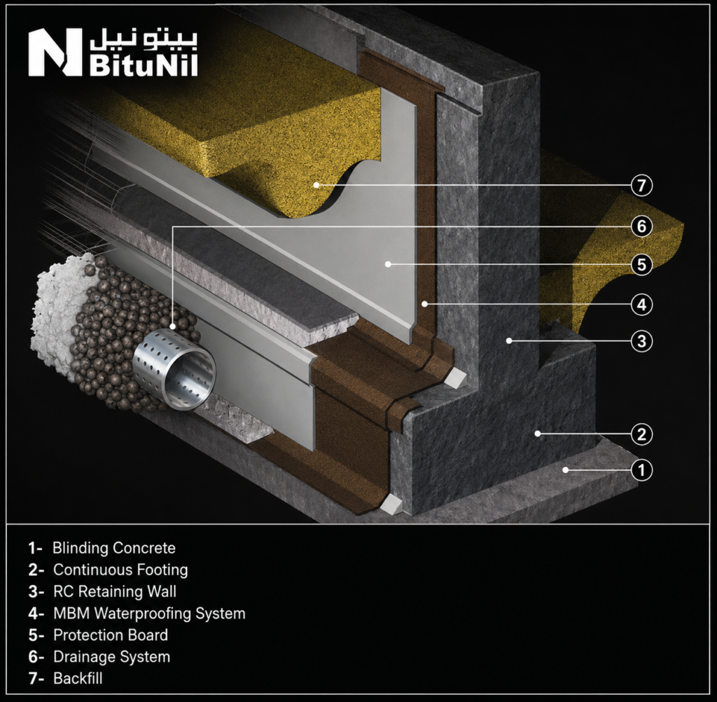Retaining Walls - Landscaping & Roads Applications